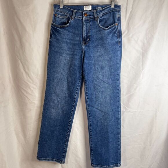 Kensie Jeans The Ella High Rise Straight Leg Size 8/29 Mid Wash - Picture 9 of 9